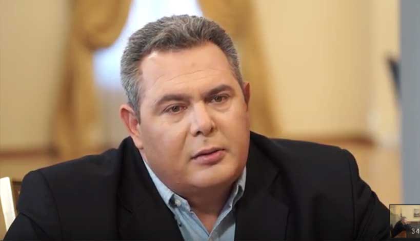 «Σπάσιμο θέλει το κεφάλι μου»: Ο Καμμένος πήγε στον Γονίδη και χόρεψε ζεϊμπέκικο