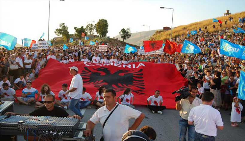 Αλβανία : Πορεία προς τα ελληνικά σύνορα θα κάνουν οι Αλβανοί ναζί ΤσάμηδεςΑλβανία : Πορεία προς τα ελληνικά σύνορα θα κάνουν οι Αλβανοί ναζί Τσάμηδες