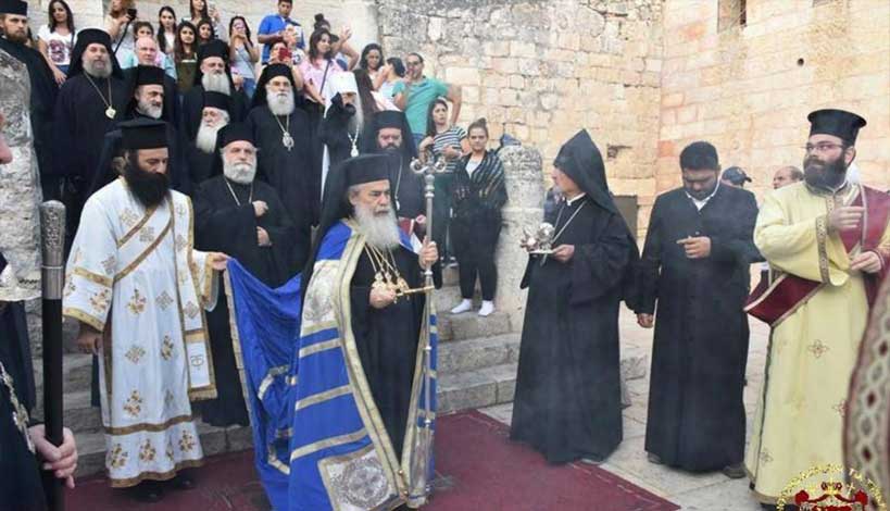 Η εορτή της Κοιμήσεως της Θεοτόκου στο Πατριαρχείο Ιεροσολύμων ΕΙΚΟΝΕΣ
