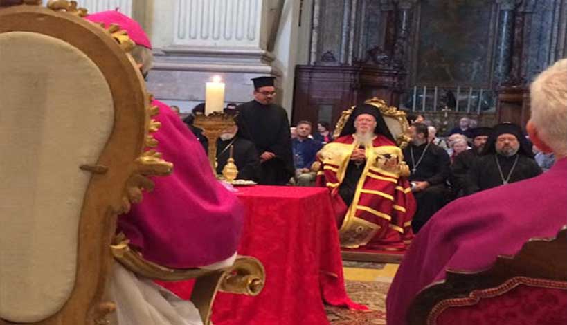 Ο Οικουμενικός Πατριάρχης Βαρθολομαίος στη Μπολόνια ΕΙΚΟΝΕΣ - ΒΙΝΤΕΟ