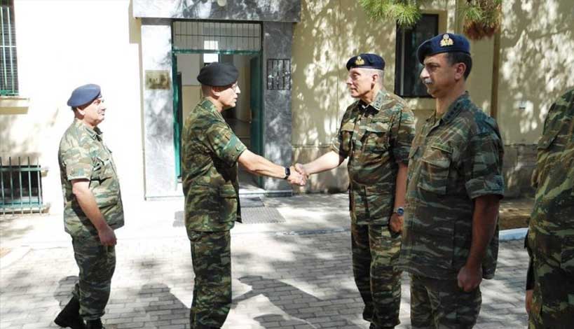 Επίσκεψη του Αρχηγού ΓΕΣ στην ΔΥΒ