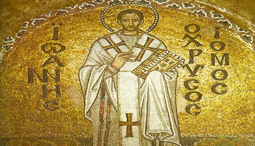 Ορθόδοξος συναξαριστής 13 Νοεμβρίου 2018, Άγιος Ιωάννης ο Χρυσόστομος Αρχιεπίσκοπος Κωνσταντινούπολης