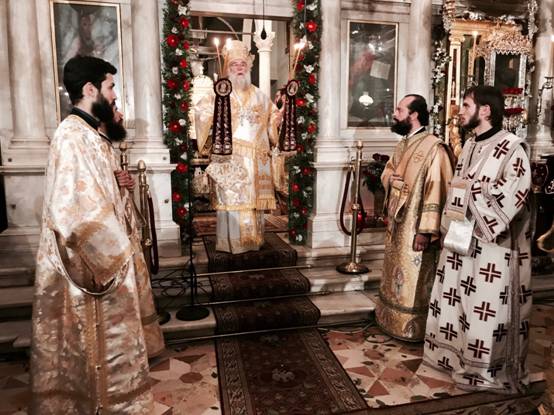 Αρχιερατική Θεία Λειτουργία στην Κέρκυρα για τον Άγιο Σπυρίδωνα