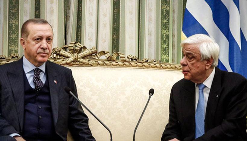 Reuters: Άφησαν στην άκρη τις ευγένειες και ξεκίνησαν με τις παλαιές τους διαμάχες Ρ.Τ. Ερντογάν και Πρ. Παυλόπουλος