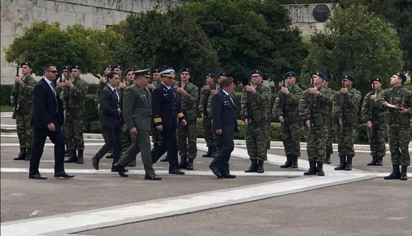 Εκτάκτως στο Ελληνικό Πεντάγωνο ο αρχηγός των Ισραηλινών Ενόπλων Δυνάμεων με πολεμικό μήνυμαΕκτάκτως στο Ελληνικό Πεντάγωνο ο αρχηγός των Ισραηλινών Ενόπλων Δυνάμεων με πολεμικό μήνυμα