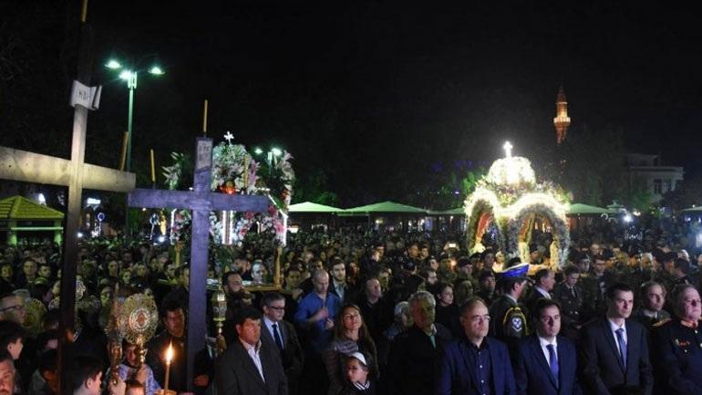Χίος: Επιτάφιος με μηνύματα προς την Άγκυρα και τη σκέψη στην Ανδριανούπολη