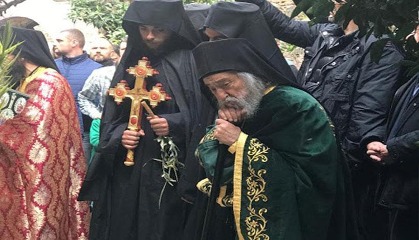 Άγιον Όρος: Κυριακή των Βαΐων στην Ιερά Μονή Δοχειαρίου Αγίου Όρους - Φανερά καταβεβλημένος ο Αρχ. Γρηγόριος