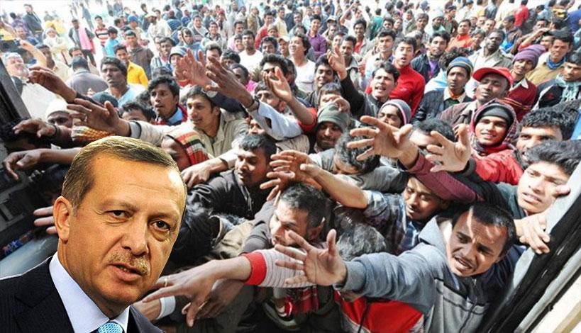 O Eρντογάν εκβιάζει E.E. και Αθήνα με τους μετανάστες