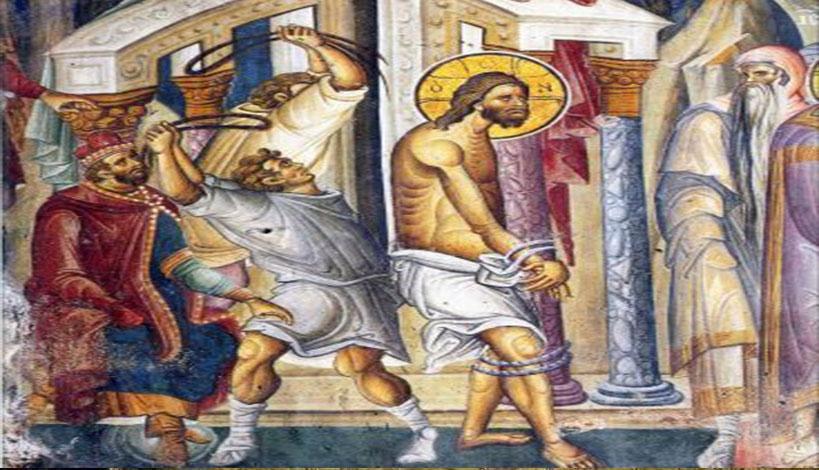 Τα Άγια Πάθη: Η μαστίγωση του Ιησού Χριστού - Μία υπερβολική ντροπή