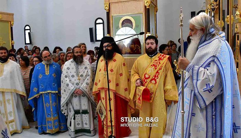 Η πρώτη χειροτονία Διακόνου από τον Μητροπολίτη Αργολίδος στον Ιερό ναό του Αγίου Λουκά στο Ναύπλιο