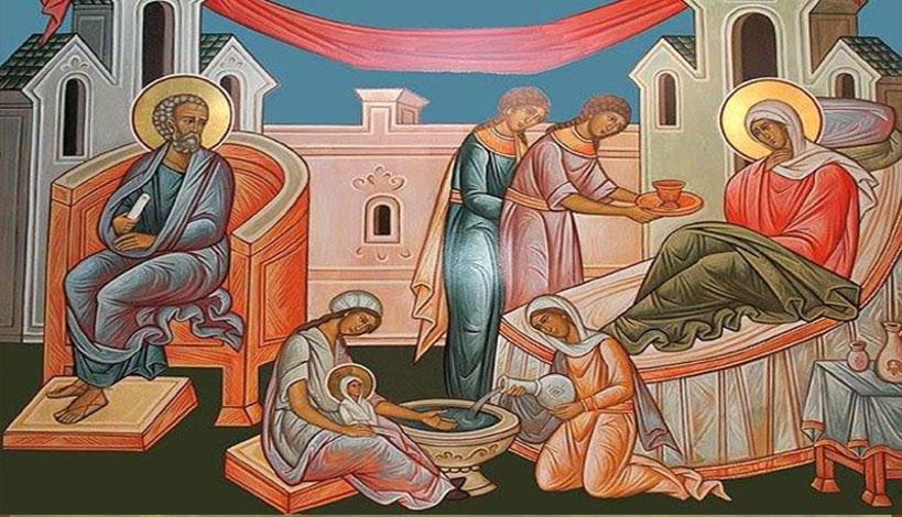 8 Σεπτεμβρίου: Το Γενέσιο της Θεοτόκου – Ερμηνεία της εικόνας