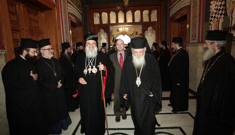 Ο Συρορθόδοξος Πατριάρχης Αντιοχείας και πάσης Ανατολής στον Αρχιεπίσκοπο