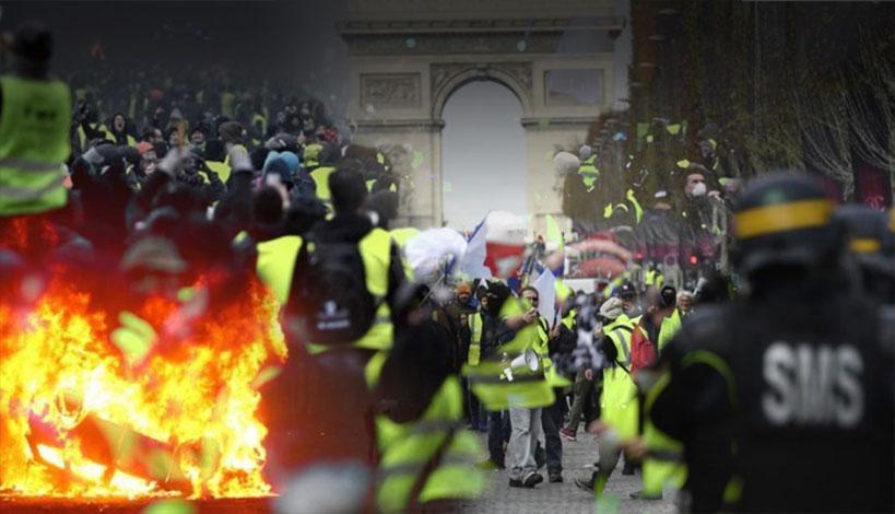 Κίτρινα Γιλέκα: Εικόνες χάους στο Παρίσι - Παρακολουθήστε live όλες τις εξελίξεις