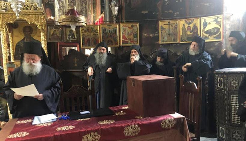 Η εκλογή του νέου Ηγουμένου της Ιεράς Μονής Δοχειαρίου, Ιερομονάχου Αμφιλοχίου, Φωτό-Βίντεο
