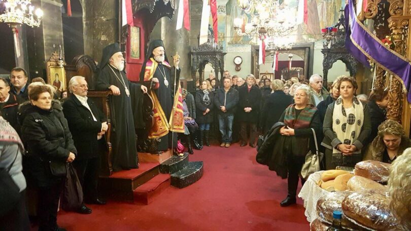 Μέγας Αρχιερατικός Πανηγυρικός Εσπερινός εις την εν Χαλκιδική Πατριαρχική και Σταυροπηγιακή Μονή Αγίας Αναστασίας Φαρμακολυτρίας