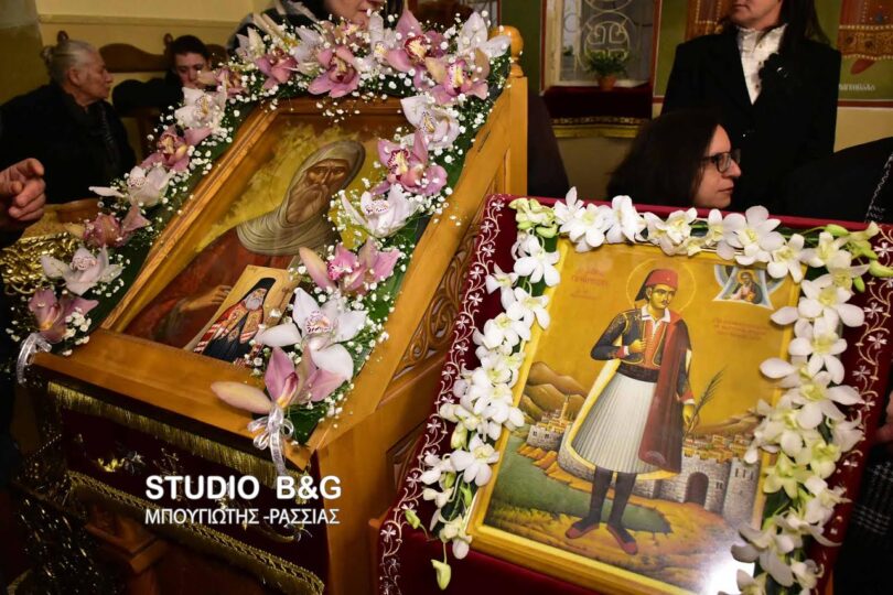 Πανηγυρικός εσπερινός στην εκκλησία του Αγίου Αντωνίου