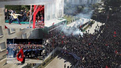 Αλβανία : Ογκώδεις διαδηλώσεις κατά του Έντι Ράμα στα Τίρανα