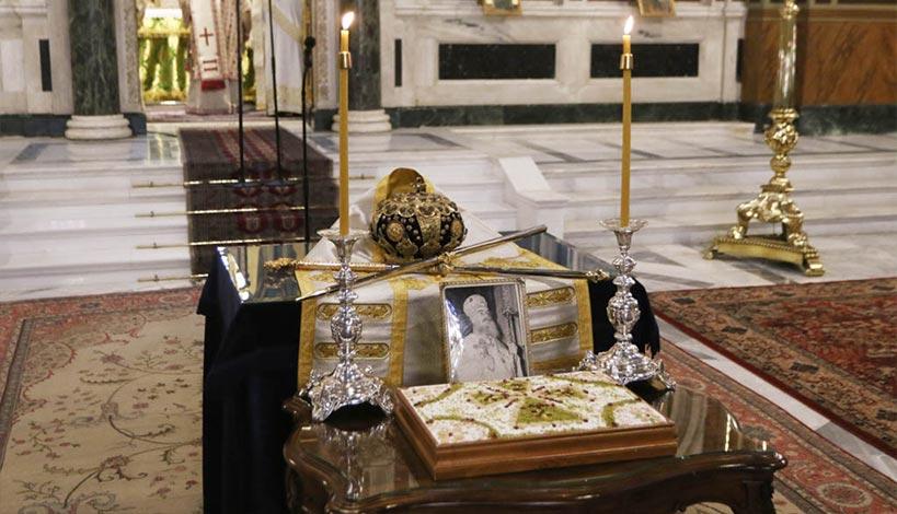Μνημόσυνο υπέρ αναπαύσεως του μακαριστού Μητροπολίτη Θηβών Νικοδήμου