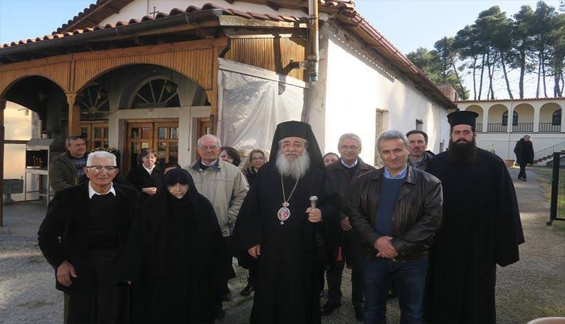 Η Εορτή της Αγίας Φιλοθέης της Αθηναίας στην Ιερά Μονή Αγίων Αναργύρων Αταλάντης