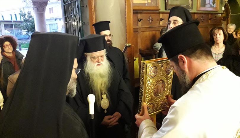 Ο Εσπερινός της Συγχωρήσεως στην Μητρόπολη Καλαβρύτων και Αιγιαλείας