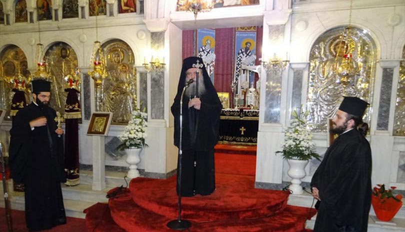 Ο Εσπερινός της Συγχωρήσεως στην Μητρόπολη Σπάρτης