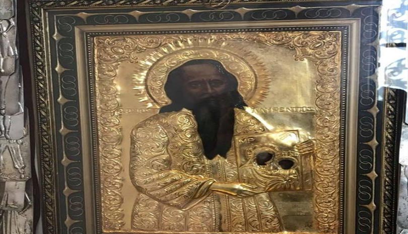 Περί της Ιεράς θαυματουργού Εικόνος του Οσίου Λαυρεντίου στη Νέα Ιωνία