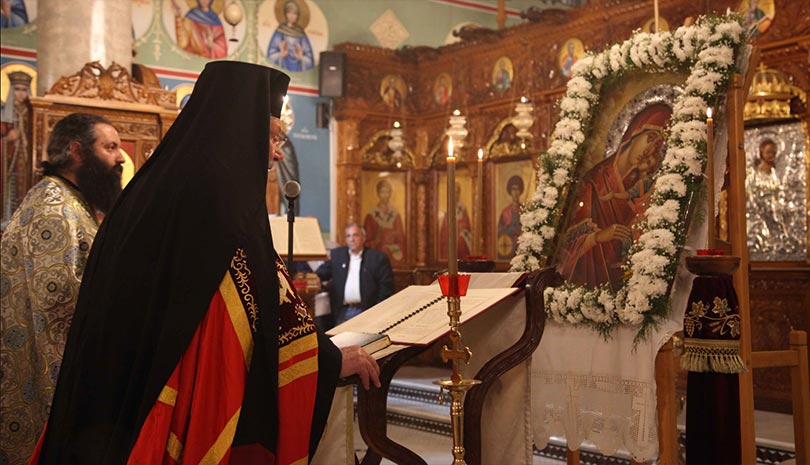 Β' Χαιρετισμοί στην Κύπρο - Αρχιεπίσκοπος Κύπρου: «Όλοι οι άνθρωποι λαχταρούν τον Παράδεισο»