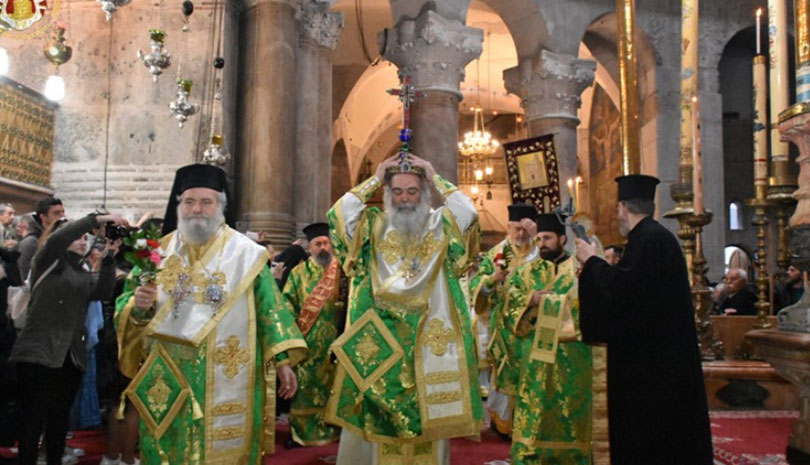 Πατριαρχείο Ιεροσολύμων - Κυριακή της Σταυροπροσκυνήσεως: Ο λόγος του Πατριάρχη, Βίντεο και φωτογραφίες από την λιτανεία