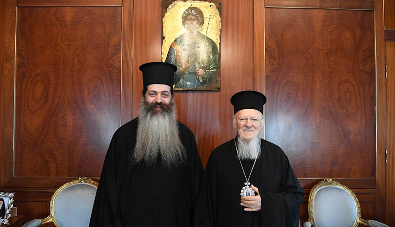 Πρόσκληση του Αρχιεπισκόπου Αθηνών και πάσης Ελλάδος στον Οικουμενικό Πατριάρχη Βαρθολομαίο