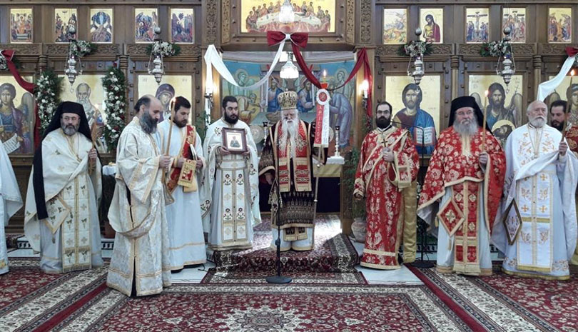 Xειροτονία εις Διάκονον του Σπυρίδωνος Αλεξόπουλου από τον Μητροπολίτη Καλαβρύτων και Αιγιαλείας κ. Αμβρόσιο