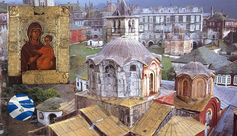 Η Ιερά Μεγίστη Μονή Βατοπαιδίου τιμά την Παναγία Ελαιοβρύτισσα