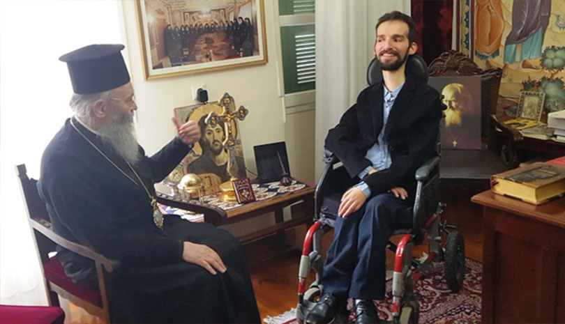 Ο Μητροπολίτης Ναυπάκτου Ιερόθεος και ο Στέλιος Κυμπουρόπουλος σε μια ενδιαφέρουσα συνομιλία (video)
