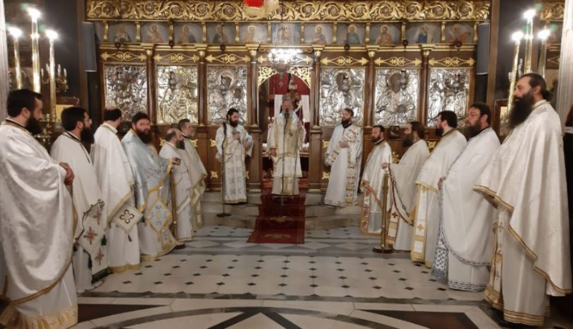 Η Ι.Μ. Χαλκίδος προσευχήθηκε για τα παιδιά που δίνουν Πανελλήνιες