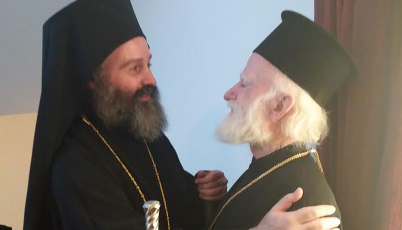 Ἀρχιερατική Θεία Λειτουργία, ἀπό τόν Σεβ. Ἀρχιεπίσκοπο Αὐστραλίας κ. Μακάριο, συμπροσευχομένου τοῦ Σεβ. Ἀρχιεπισκόπου Κρήτης κ. Εἰρηναίου