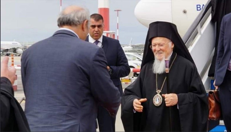 Στην Αθήνα έφτασε ο Οικουμενικός Πατριάρχης Βαρθολομαίος