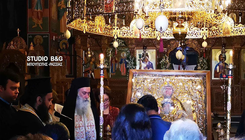 Αναχώρησε η εικόνα της Παναγίας της Σηλυβριανής από το Ναύπλιο