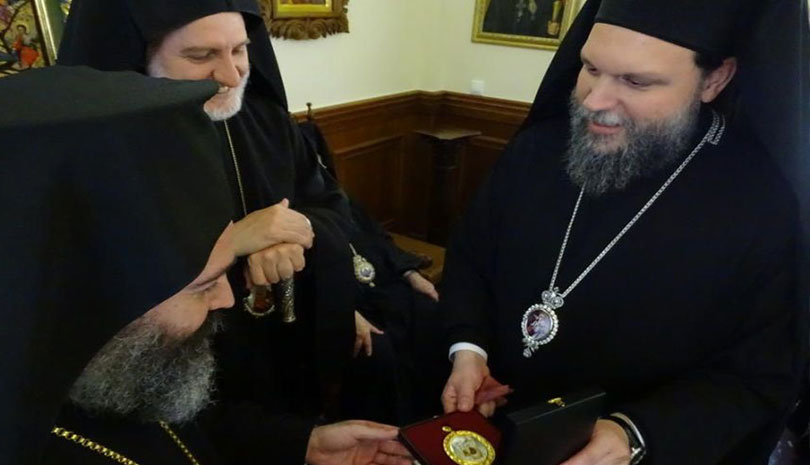 Εθιμοτυπική επίσκεψη νέων Αρχιεπισκόπων Αμερικής και Αυστραλίας στην Ι.Μ. Νέας Ιωνίας και Φιλαδελφείας