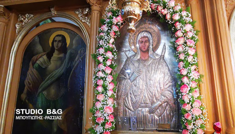 Γιόρτασαν την Αγία Κυριακή στο Λάλουκα Άργους στην Αργολίδα