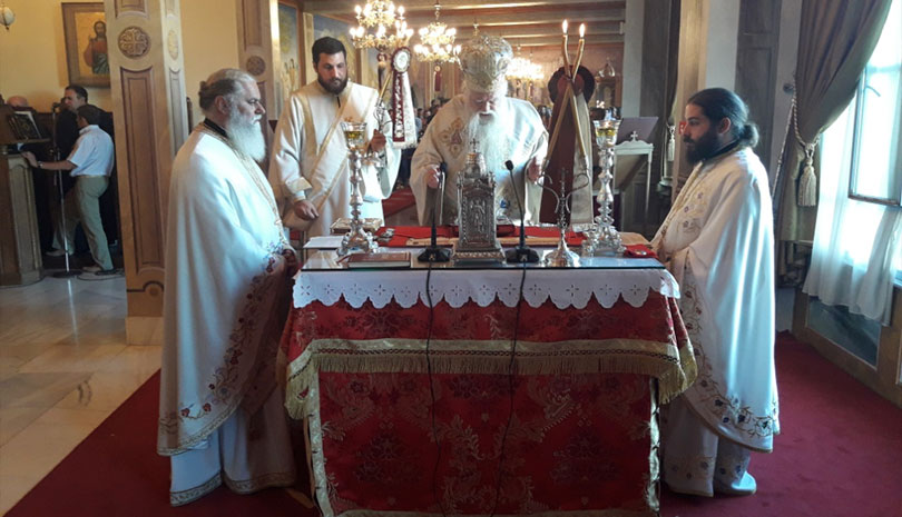 Λαμπρός ο εορτασμός της Κοιμήσεως της Θεοτόκου στην Ιερά Μητρόπολη Καλαβρύτων και Αιγιαλείας