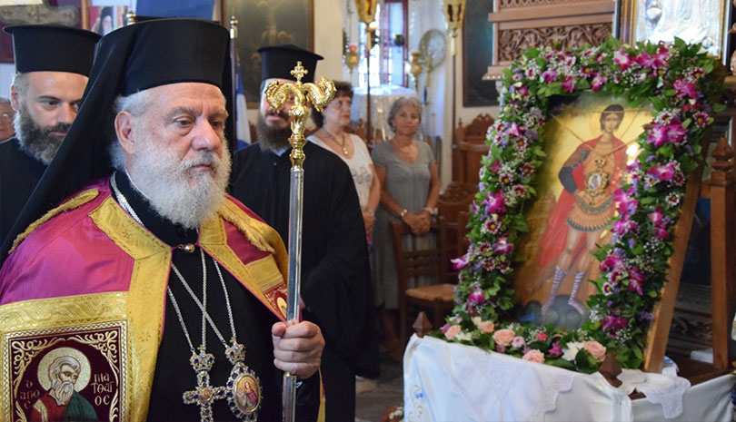 Η εορτή του Αγίου Φανουρίου στην Ι.Μ. Σύρου