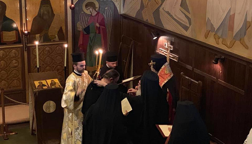 Η ενθρόνιση νέου Ηγούμενου στην Πατριαρχική Μονή Αγίου Ιωάννου του Βαπτιστού στο Essex