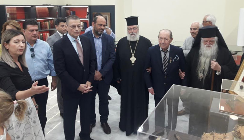 Αίγιο: Επίσκεψη του υφυπουργού Εθνικής Άμυνας κ. Αλκιβιάδη Στεφανή στο Μουσείο «Ιάκωβος Τσούνης»