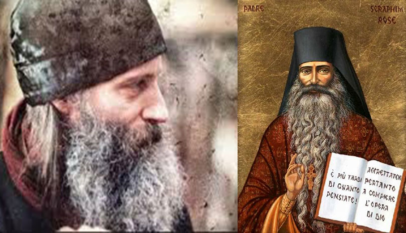 Η μυροβλυσία της πρώτης εικόνας του π. Σεραφείμ Ρόουζ