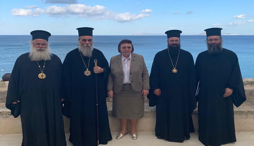 Αντιπροσωπεία της Εκκλησίας Κρήτης συναντήθηκε με την Υπουργό Πολιτισμού