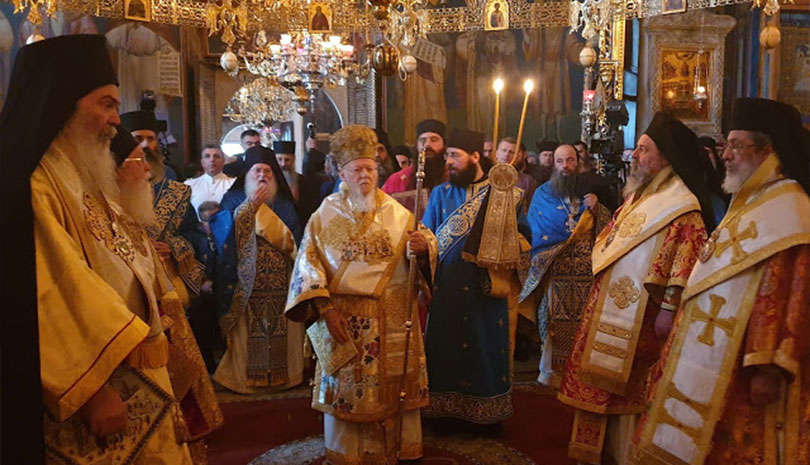 Άγιον Όρος | Πατριαρχική Θεία Λειτουργία στην Ι.Μ. Ξενοφώντος (ΦΩΤΟ & ΒΙΝΤΕΟ)