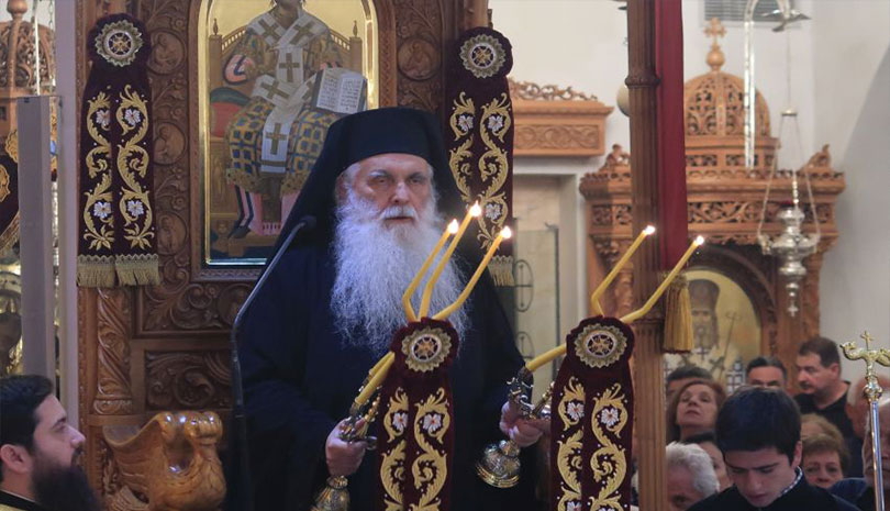 Εκκλησία | Αργολίδος Νεκτάριος : Ο Χριστιανισμός είναι η μόνη πίστη που διώκεται σήμερα