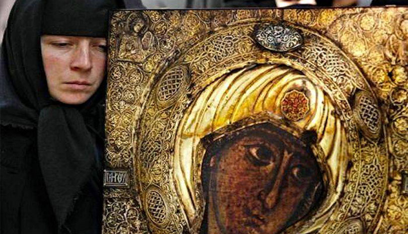 Η τυφλή Γερόντισσα της Υπομονής με τα κομμένα δάχτυλα