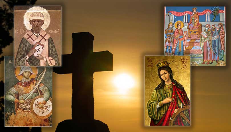 Εορτολόγιο | Ποιοι άγιοι γιορτάζουν τη Δευτέρα 25 Νοεμβρίου και πώς νηστεύουμε