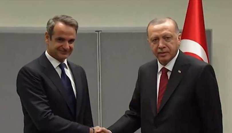 Σε τεταμένο κλίμα αναμένεται η συνάντηση Μητσοτάκη - Ερντογάν