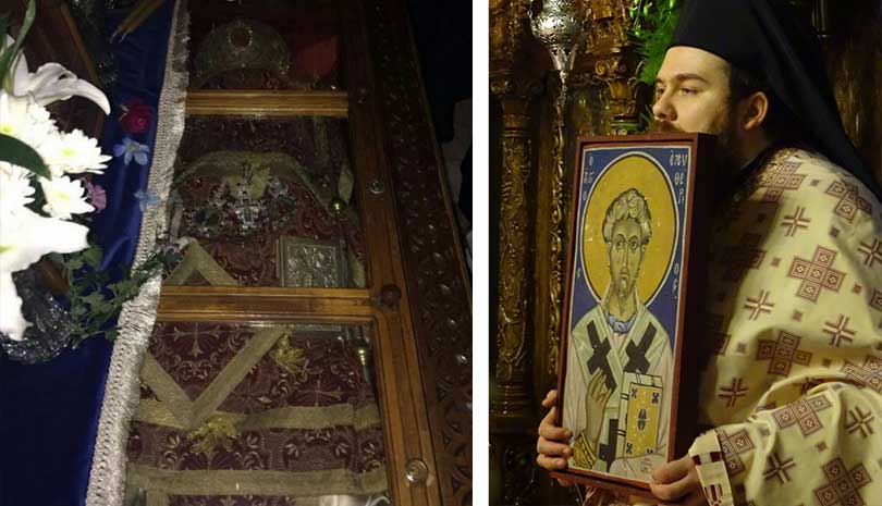 Εκκλησία | Προεόρτιος Αγρυπνία Αγίου Ιερομάρτυρος Ελευθερίου στη Νέα Ιωνία
